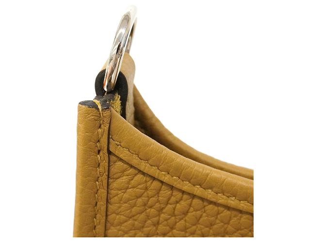 Hermès Borsa a tracolla Hermes Evelyne TPM Marrone - vista 6