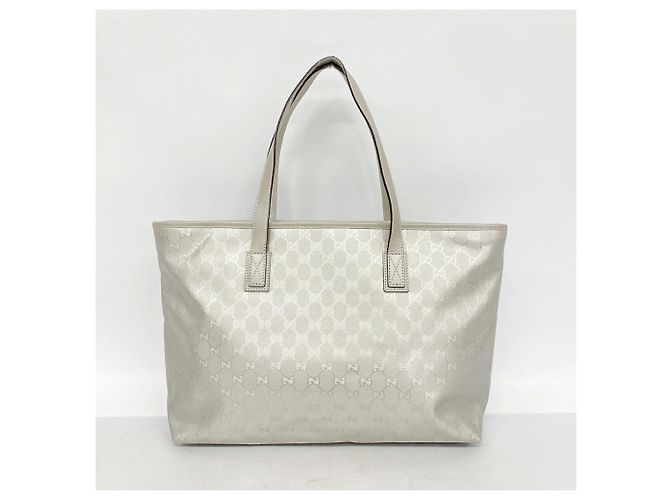 Borsa Tote Gucci GG Stampata Argento - vista 10