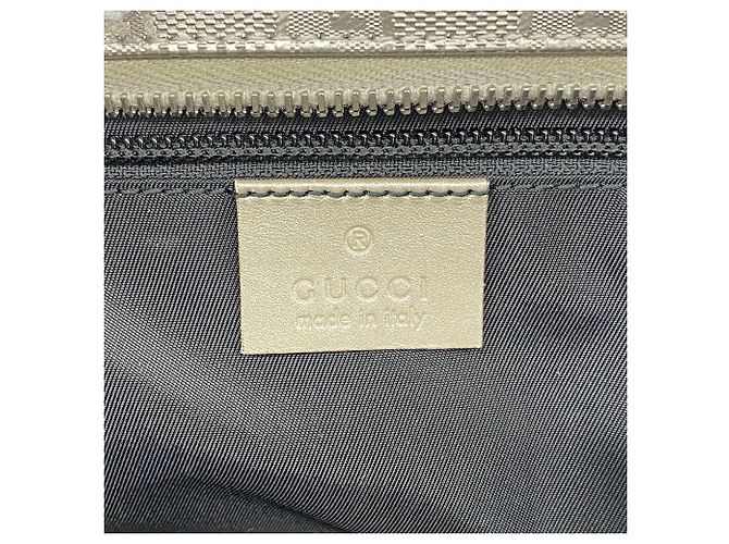 Borsa Tote Gucci GG Stampata Argento - vista 5