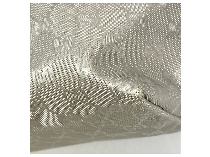 Borsa Tote Gucci GG Stampata Argento - vista 6