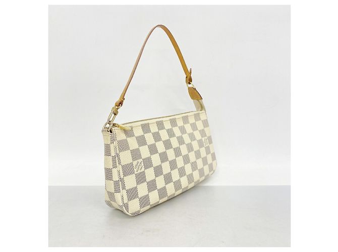 Louis Vuitton Damier Azur Pochette Accessoires Bianco - vista 2