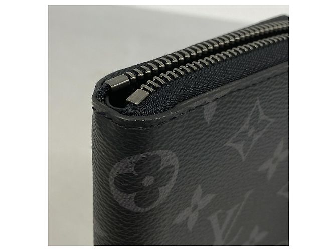 Portafoglio Zippy Louis Vuitton Monogram Eclipse Nero - vista 5