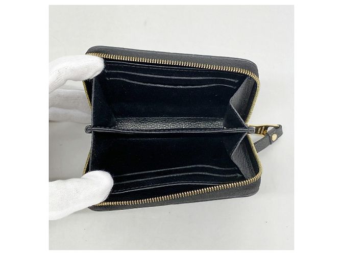 Monedero Zippy Monogram Empreinte Louis Vuitton Negro - vista 3