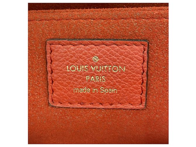 Borsa Louis Vuitton Monogram Vaugirard PM Marrone Rosso - vista 5