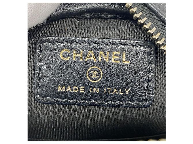 Borsa a tracolla con catena Chanel Matelassé Nero - vista 5