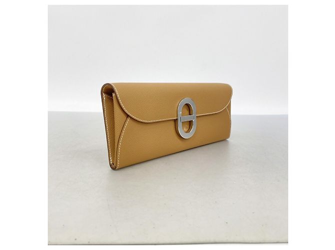 Hermès Portafoglio a tracolla Hermes Maillon Tougo D'oro - vista 2