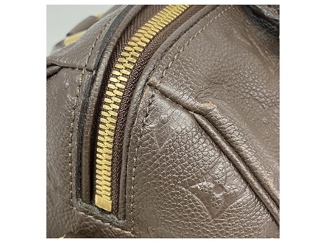 Borsa Louis Vuitton Monogram Empreinte Speedy Bandoulière 25 - vista 9
