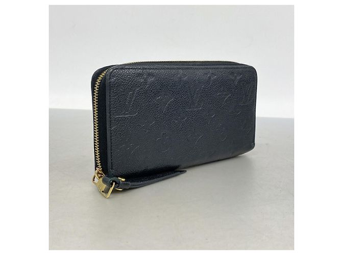 Louis Vuitton Monogram Empreinte Zippy Wallet in Noir Schwarz - Ansicht 2