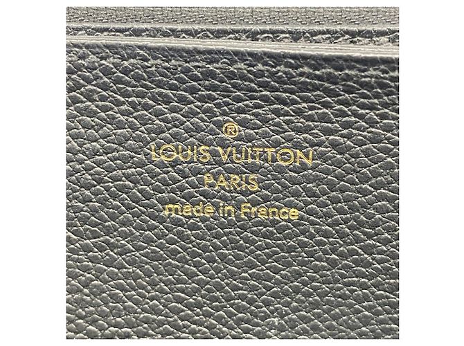 Louis Vuitton Monogram Empreinte Zippy Wallet in Noir Schwarz - Ansicht 4