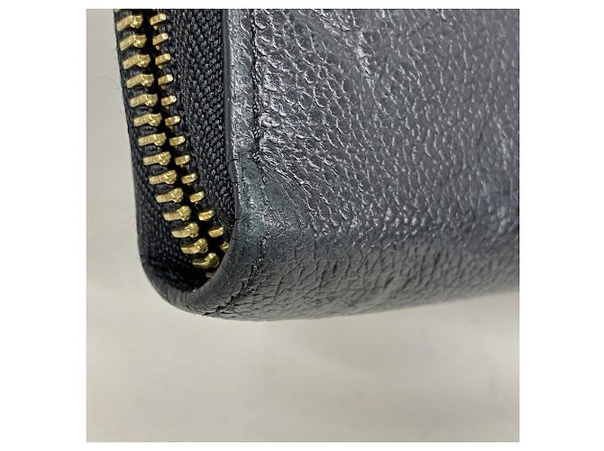 Louis Vuitton Monogram Empreinte Zippy Wallet in Noir Schwarz - Ansicht 5