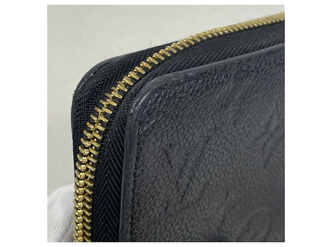 Louis Vuitton Monogram Empreinte Zippy Wallet in Noir Schwarz - Ansicht 6
