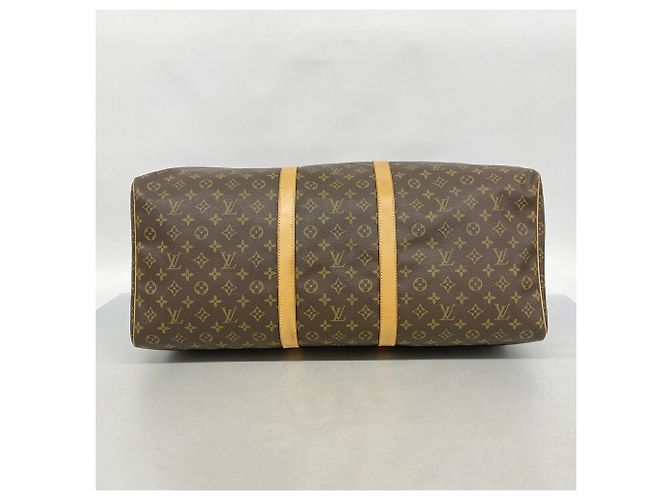Louis Vuitton Boston Monogram Keepall 60 Marrone - vista 3