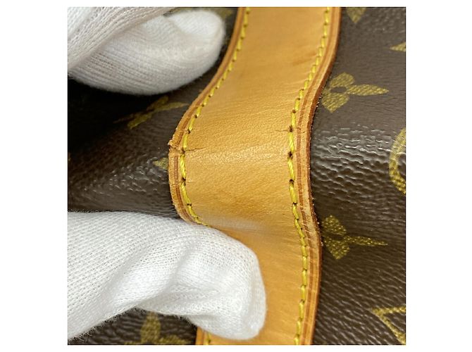 Louis Vuitton Boston Monogram Keepall 60 Marrone - vista 7