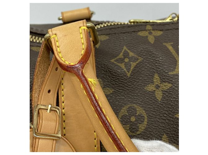 Louis Vuitton Boston Monogram Keepall 60 Marrone - vista 9