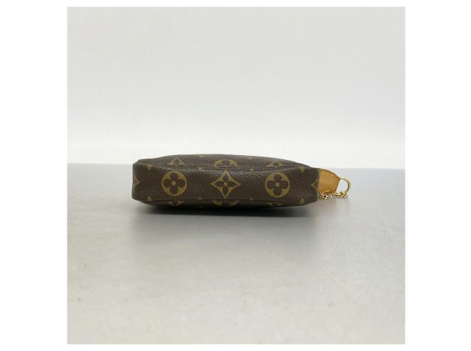 Louis Vuitton Monogram Mini Pochette Accessoires Castaño - vista 3