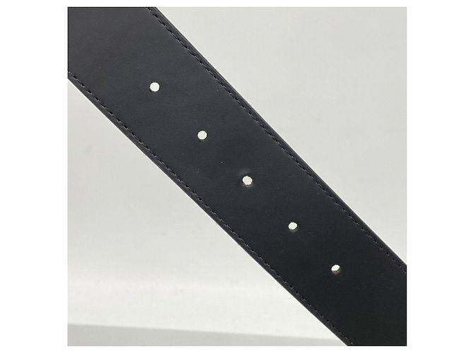 Louis Vuitton Monogram Shadow LV 40mm Wendelgürtel Schwarz - Ansicht 4