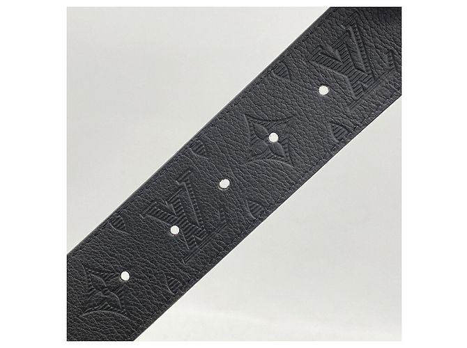 Louis Vuitton Monogram Shadow LV 40mm Wendelgürtel Schwarz - Ansicht 5
