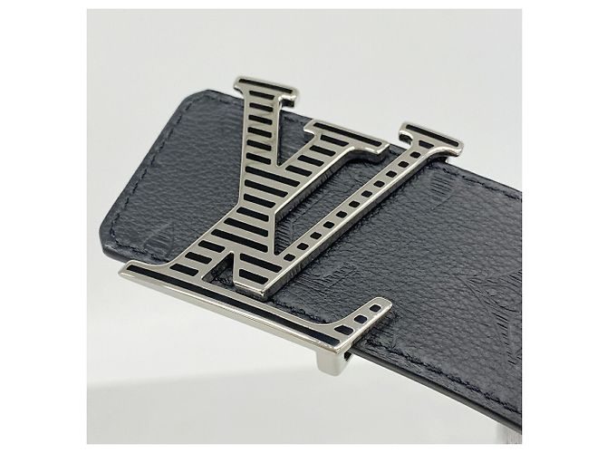 Louis Vuitton Monogram Shadow LV 40mm Wendelgürtel Schwarz - Ansicht 6