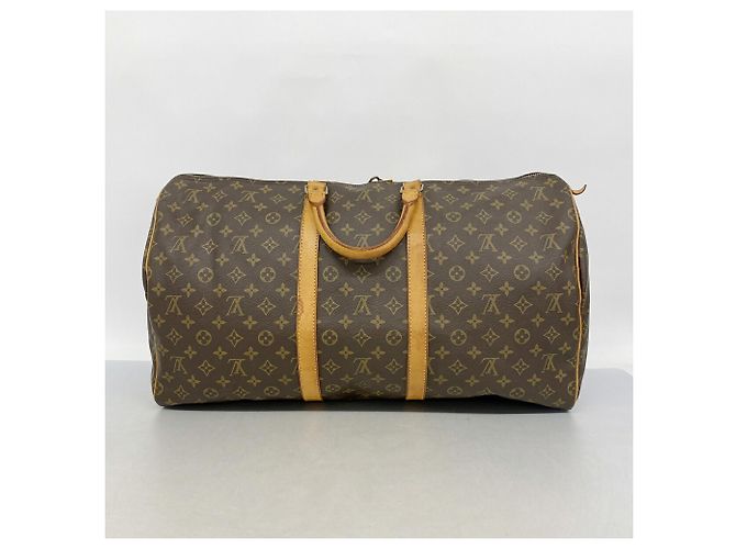Louis Vuitton Boston Monogram Keepall 55 Braun - Ansicht 11