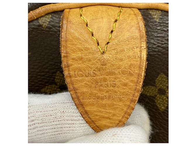 Louis Vuitton Boston Monogram Keepall 55 Braun - Ansicht 5