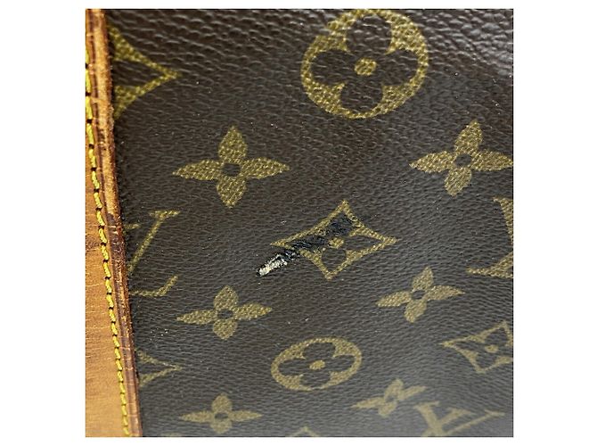 Louis Vuitton Boston Monogram Keepall 55 Braun - Ansicht 7
