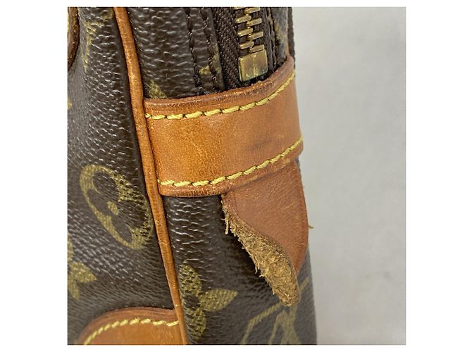 Borsa a pochette Louis Vuitton Monogram Marly Dragonne GM Marrone - vista 8