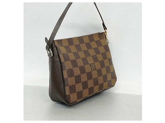 Louis Vuitton Damier Trousse Makeup Bag/Pouch N51982 Ebene Damier ebene - vista 2