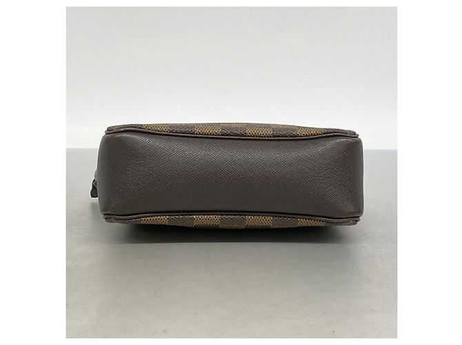 Louis Vuitton Damier Trousse Makeup Bag/Pouch N51982 Ebene Damier ebene - vista 3