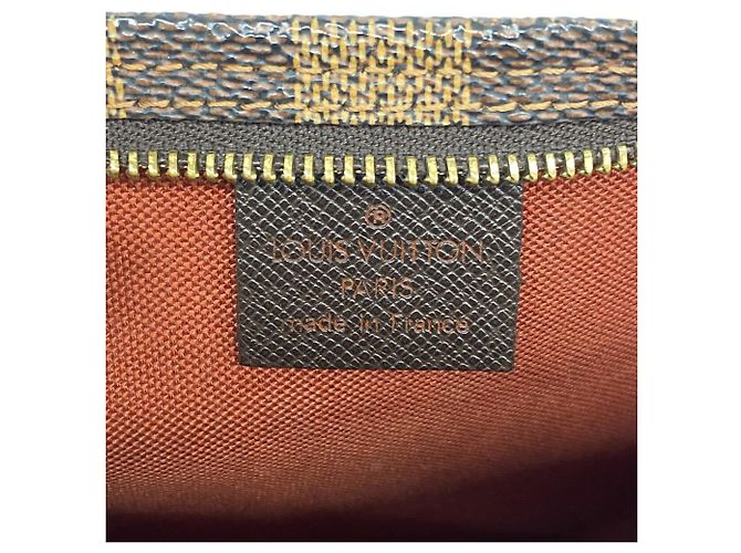 Louis Vuitton Damier Trousse Makeup Bag/Pouch N51982 Ebene Damier ebene - vista 5