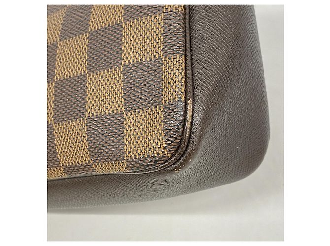 Louis Vuitton Damier Trousse Makeup Bag/Pouch N51982 Ebene Damier ebene - vista 6