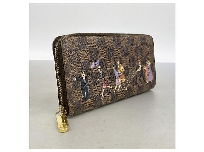 Louis Vuitton Damier Illustre Zippy Wallet Lila - Ansicht 2