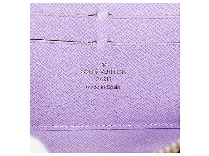 Louis Vuitton Damier Illustre Zippy Wallet Lila - Ansicht 4