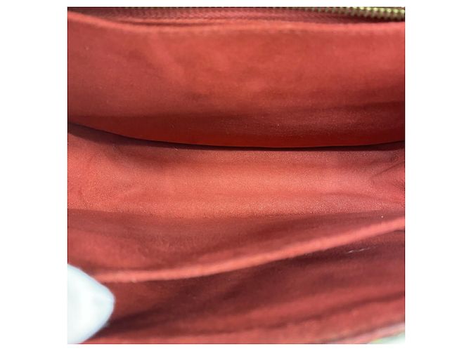Louis Vuitton Monogram Eden MM Handtasche Rot - Ansicht 4