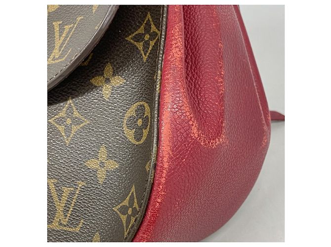 Louis Vuitton Monogram Eden MM Handtasche Rot - Ansicht 6