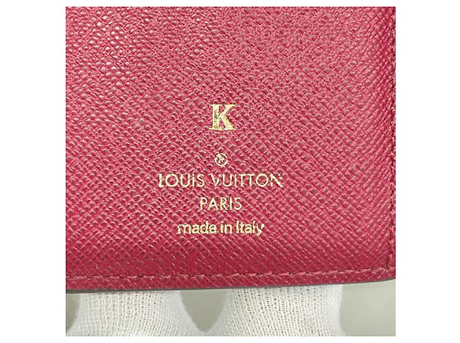 Portafoglio Louis Vuitton Tri-fold in Fuchsia Fuschia - vista 4