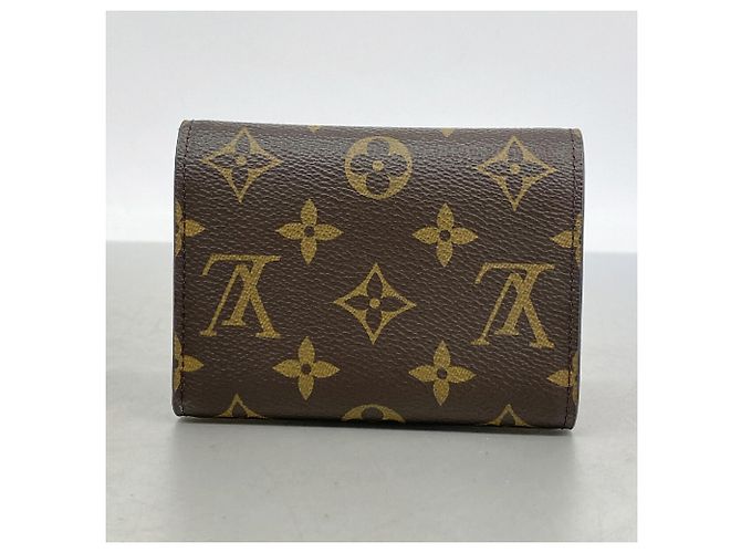 Portafoglio Louis Vuitton Tri-fold in Fuchsia Fuschia - vista 8