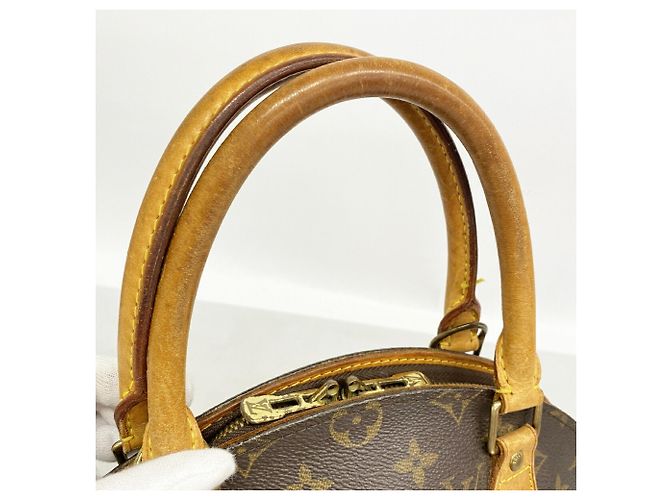 Borsa Louis Vuitton Monogram Ellipse PM Marrone - vista 8