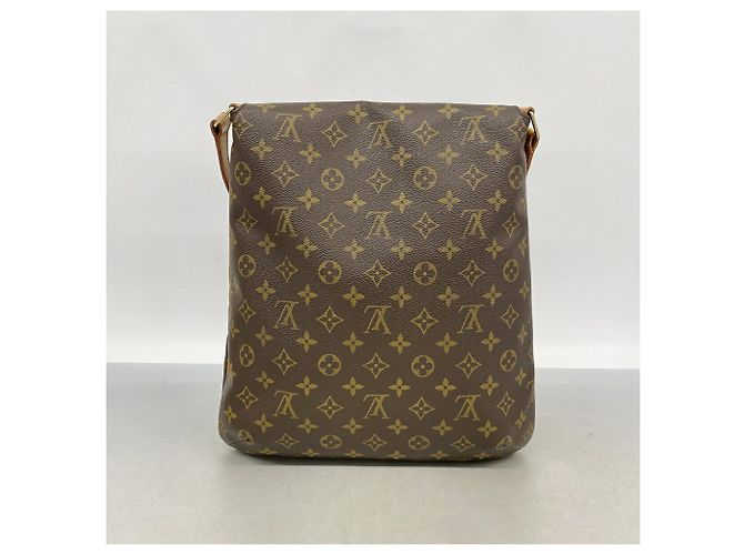 Borsa a tracolla Louis Vuitton Monogram Musette Marrone - vista 11