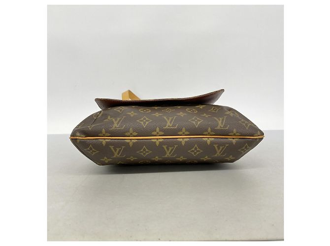 Borsa a tracolla Louis Vuitton Monogram Musette Marrone - vista 3