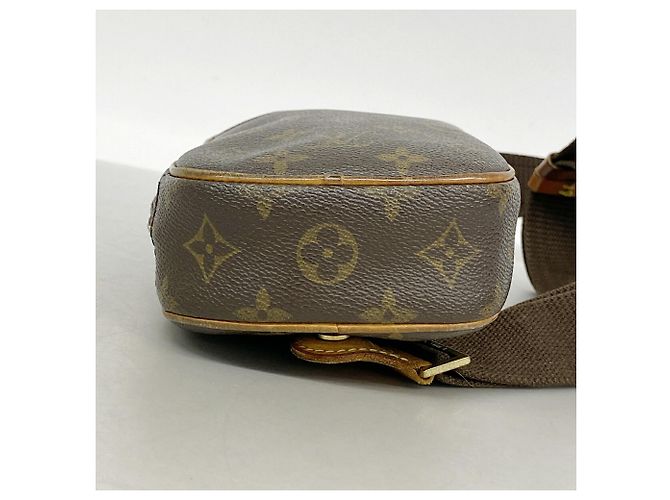 Borsa Louis Vuitton Monogram Pochette Gange Marrone - vista 3