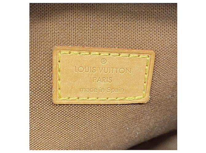 Borsa Louis Vuitton Monogram Pochette Gange Marrone - vista 5
