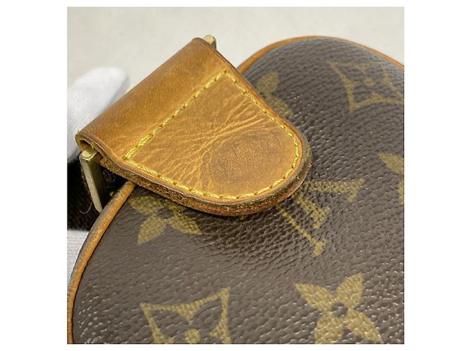 Borsa Louis Vuitton Monogram Pochette Gange Marrone - vista 8