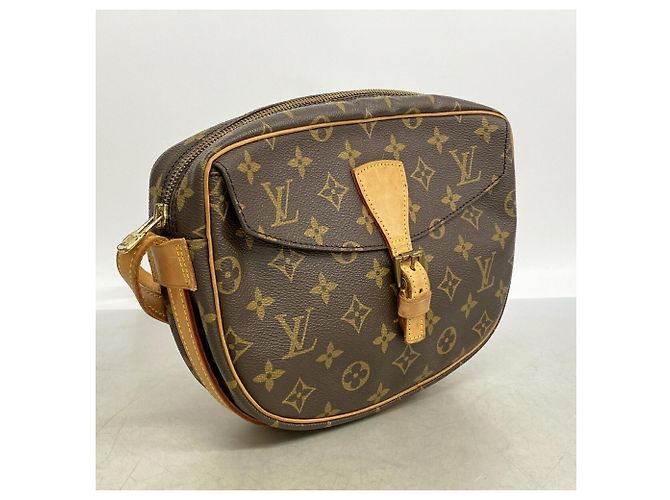 Borsa a tracolla Louis Vuitton Monogram Jeune Fine Marrone - vista 2