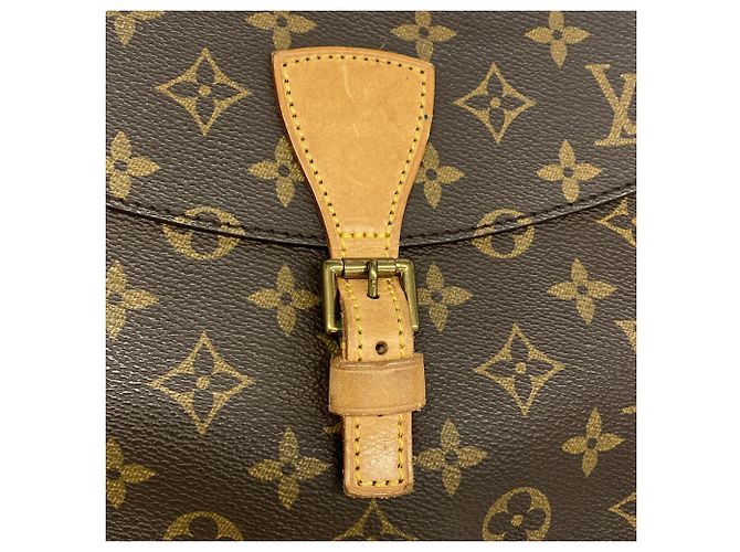 Borsa a tracolla Louis Vuitton Monogram Jeune Fine Marrone - vista 6