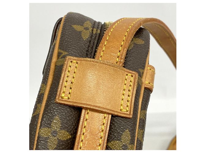 Borsa a tracolla Louis Vuitton Monogram Jeune Fine Marrone - vista 9