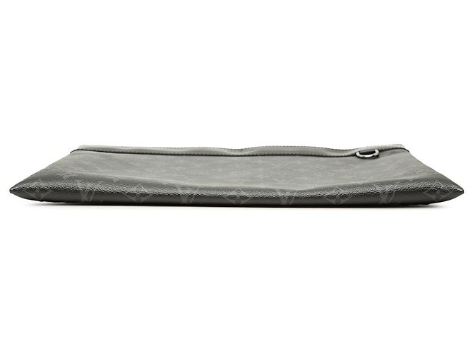 Louis Vuitton Black Monogram Eclipse Discovery Pochette GM Negro - vista 3