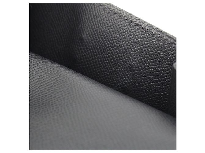 Cartera compacta Hermès Black Veau Madame Kelly Pocket Negro - vista 10
