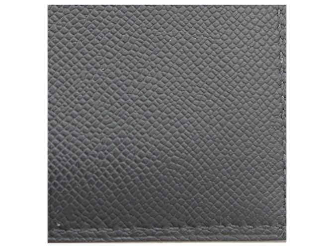 Cartera compacta Hermès Black Veau Madame Kelly Pocket Negro - vista 8