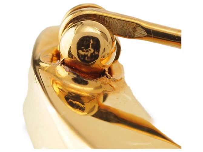 Spilla Chanel Gold CC placcata oro con chiusura a rotazione D'oro - vista 5