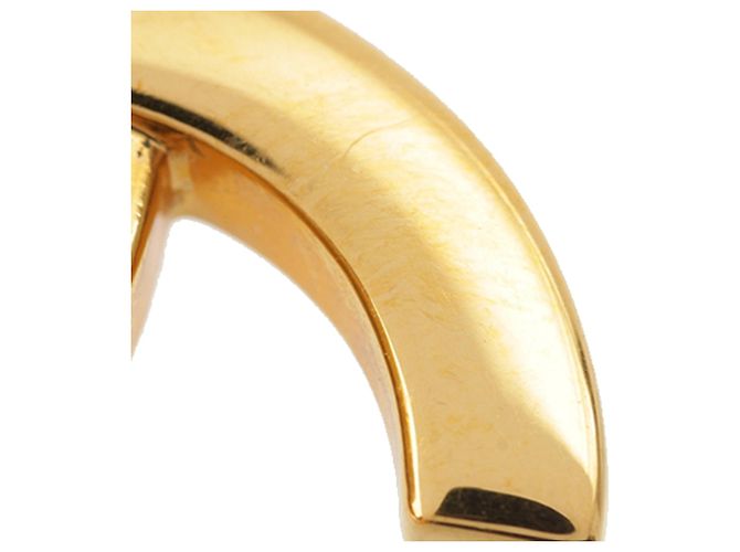 Spilla Chanel Gold CC placcata oro con chiusura a rotazione D'oro - vista 9